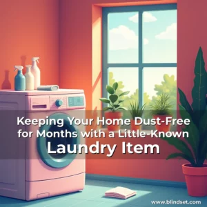 Read more about the article Keeping Your Home Dust-Free for Months with a Little-Known Laundry Item