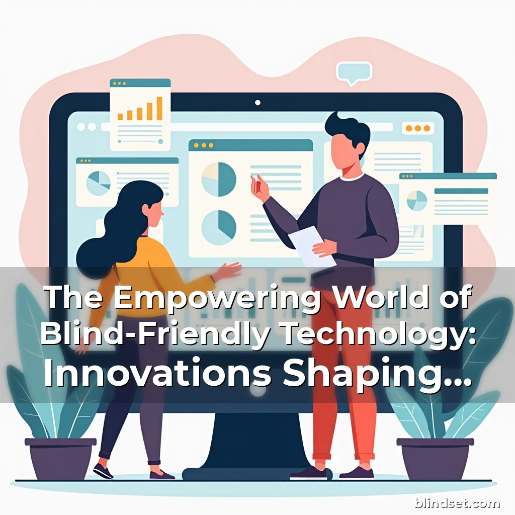 Read more about the article The Empowering World of Blind-Friendly Technology: Innovations Shaping Independent Living