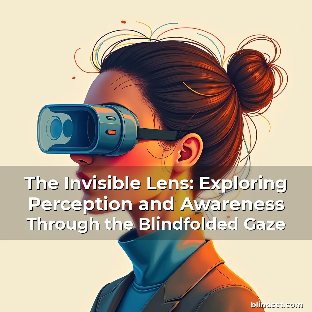 Read more about the article The Invisible Lens: Exploring Perception and Awareness Through the Blindfolded Gaze