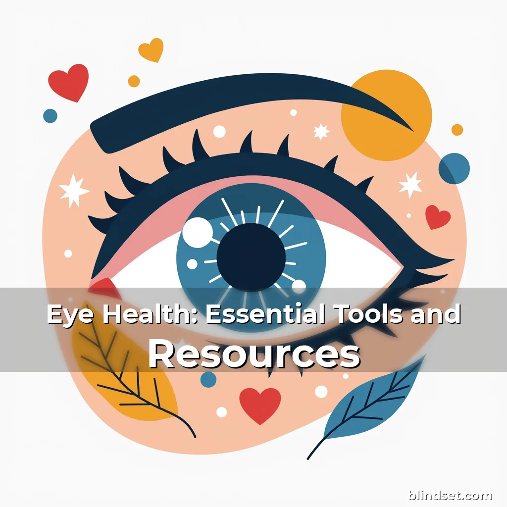 Artistic representation for Eye Health: Essential Tools and Resources