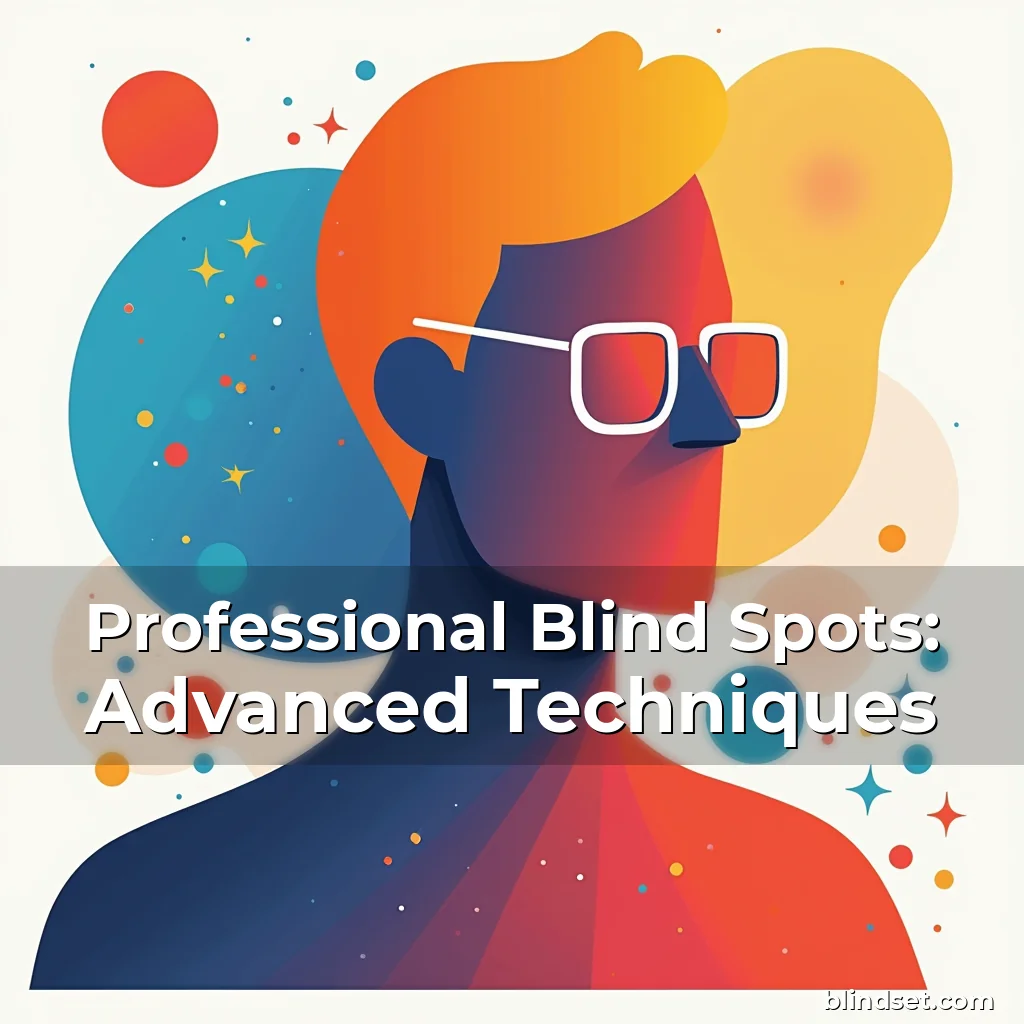Artistic representation for Professional Blind Spots: Advanced Techniques