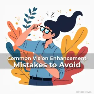 Artistic representation for Common Vision Enhancement Mistakes to Avoid