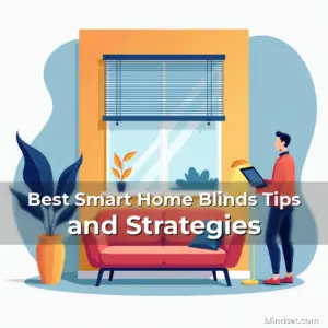 Artistic representation for Best Smart Home Blinds Tips and Strategies