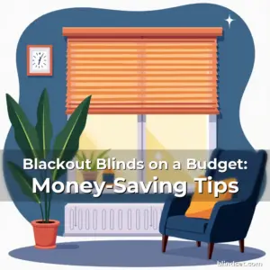 Artistic representation for Blackout Blinds on a Budget: Money-Saving Tips