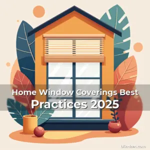 Artistic representation for Home Window Coverings Best Practices 2025
