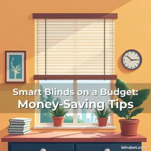Artistic representation for Smart Blinds on a Budget: Money-Saving Tips