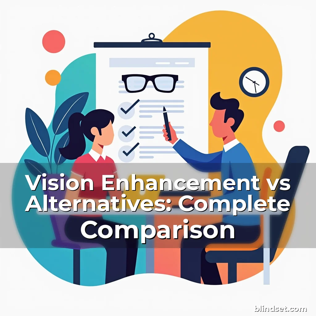 Artistic representation for Vision Enhancement vs Alternatives: Complete Comparison