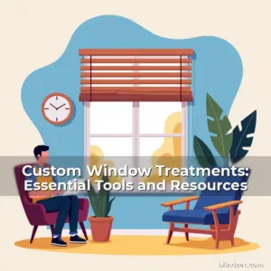 Artistic representation for Custom Window Treatments: Essential Tools and Resources