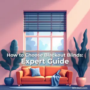 Artistic representation for How to Choose Blackout Blinds: Expert Guide