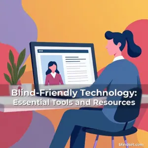 Artistic representation for Blind-Friendly Technology: Essential Tools and Resources