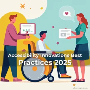 Artistic representation for Accessibility Innovations Best Practices 2025