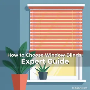 Read more about the article How to Choose Window Blinds: Expert Guide