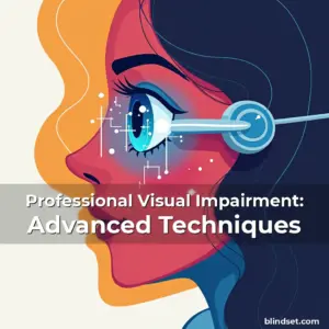 Artistic representation for Professional Visual Impairment: Advanced Techniques