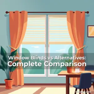 Read more about the article Window Blinds vs Alternatives: Complete Comparison