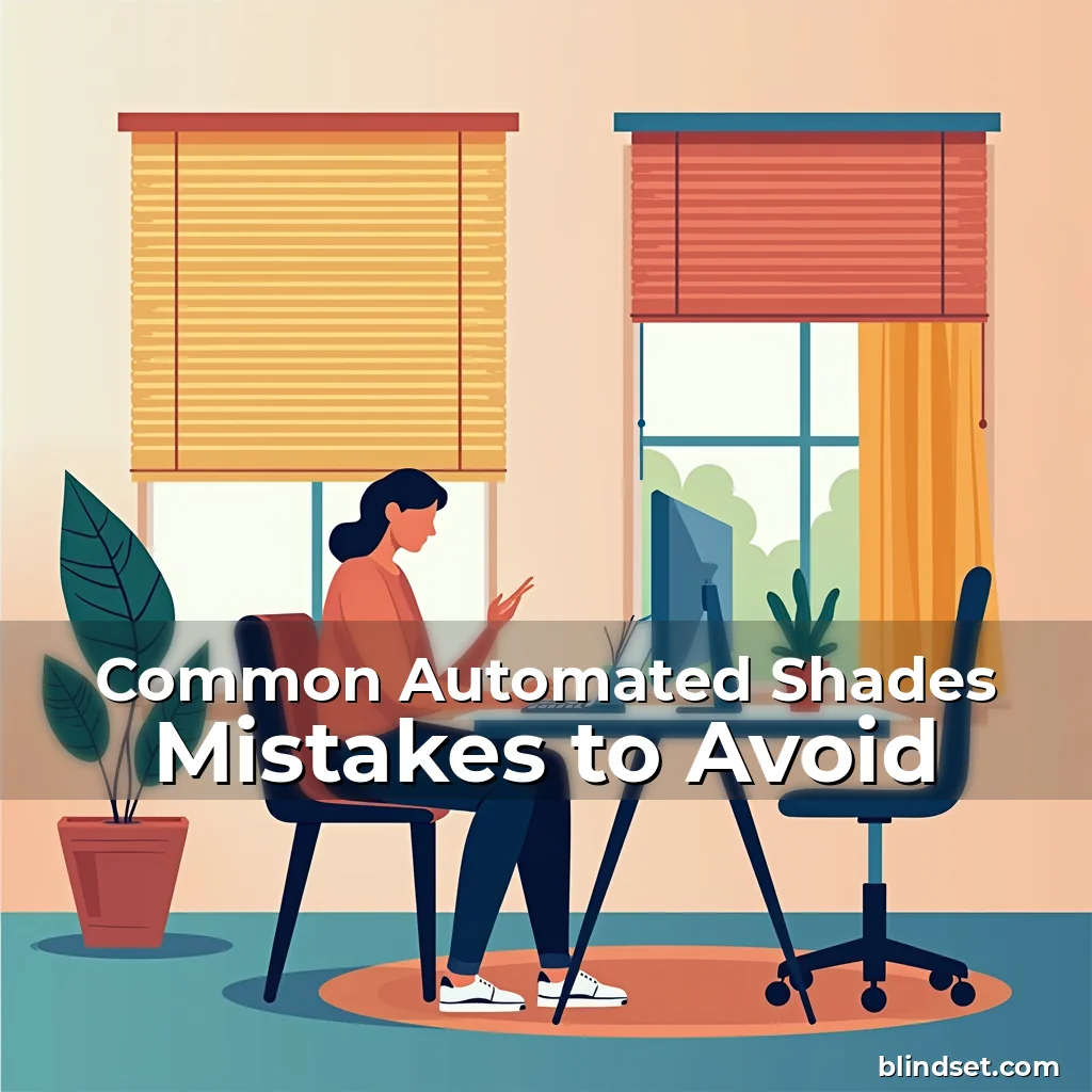 Artistic representation for Common Automated Shades Mistakes to Avoid