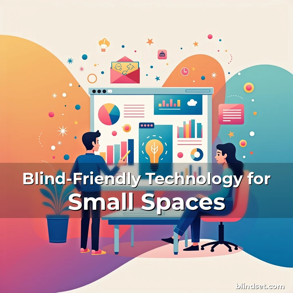 Artistic representation for Blind-Friendly Technology for Small Spaces