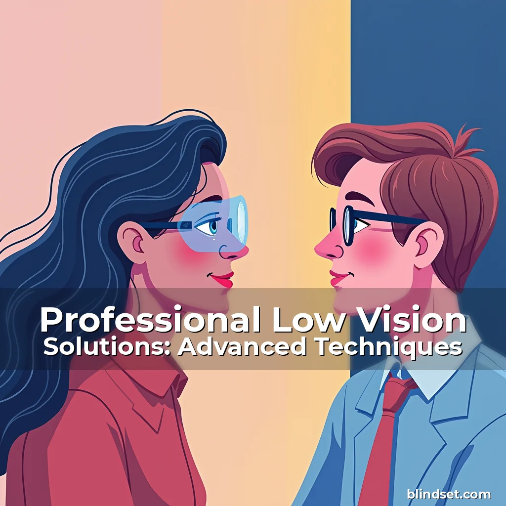 Artistic representation for Professional Low Vision Solutions: Advanced Techniques