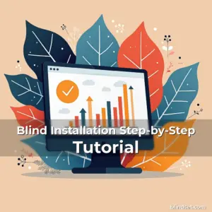 Artistic representation for Blind Installation Step-by-Step Tutorial